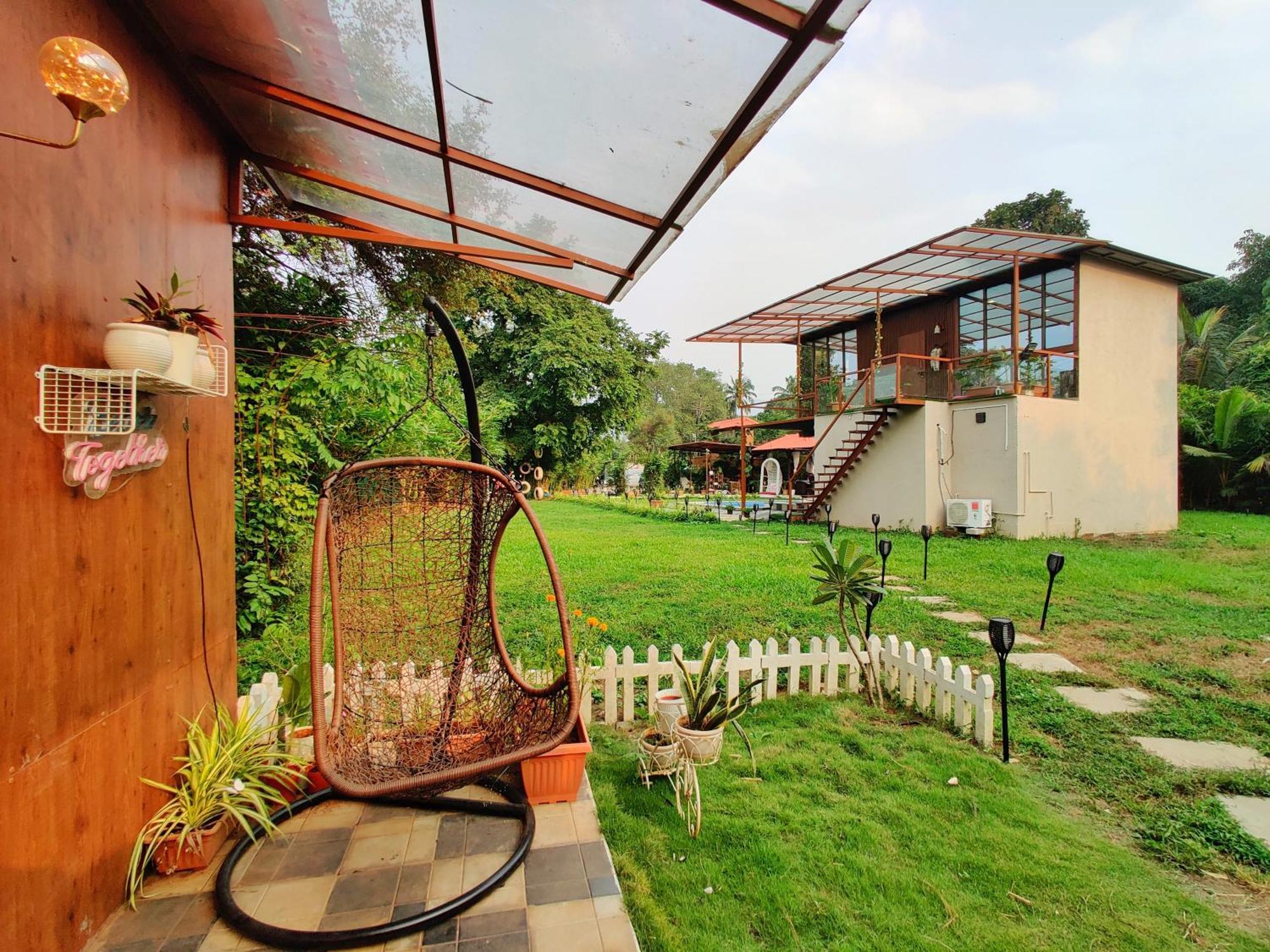 Crystal Springs Villa - A Picture-Perfect Retreat W Pool, Hammock, Gazebo Karjat Dış mekan fotoğraf