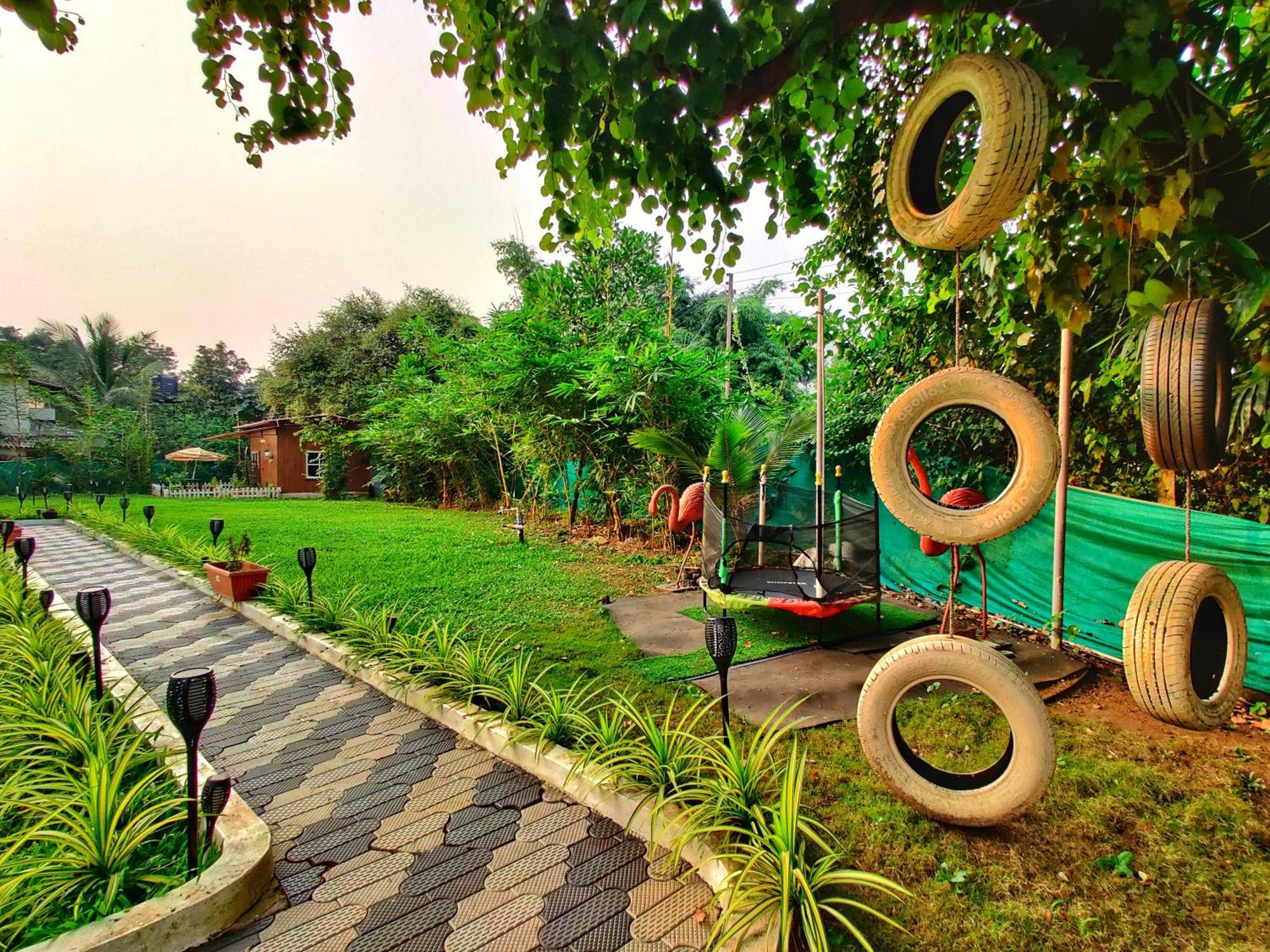 Crystal Springs Villa - A Picture-Perfect Retreat W Pool, Hammock, Gazebo Karjat Dış mekan fotoğraf