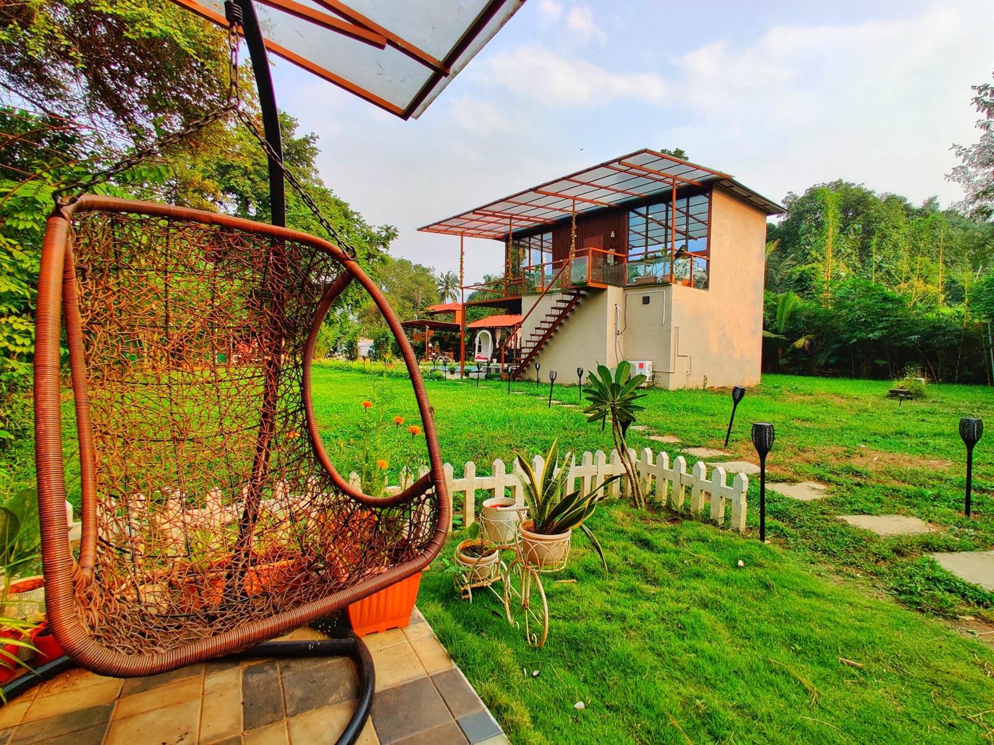 Crystal Springs Villa - A Picture-Perfect Retreat W Pool, Hammock, Gazebo Karjat Dış mekan fotoğraf
