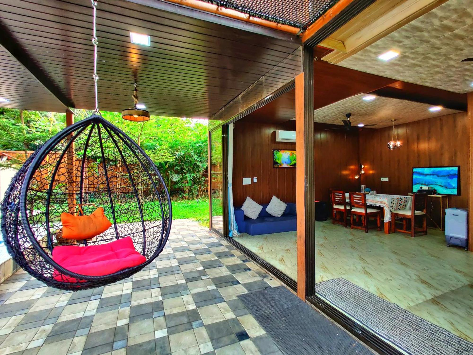 Crystal Springs Villa - A Picture-Perfect Retreat W Pool, Hammock, Gazebo Karjat Dış mekan fotoğraf